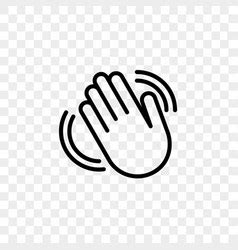 Bye emoticon Royalty Free Vector Image - VectorStock