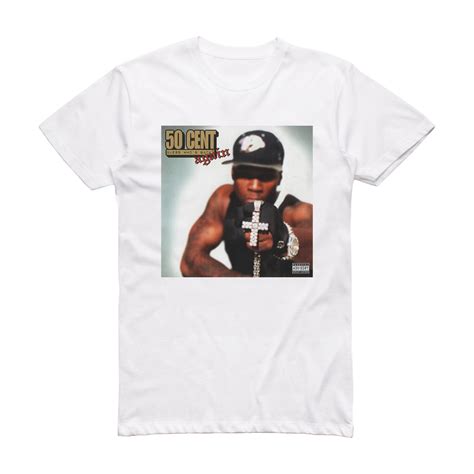 50 Cent Guess Whos Back 1 Album Cover T-Shirt White – ALBUM COVER T-SHIRTS