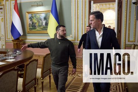 Ukraine Wolodymyr Selenskyj Trifft Mark Rutt IMAGO