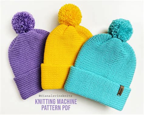 18+ Machine Knitting Patterns For Hats - OrieZayaan