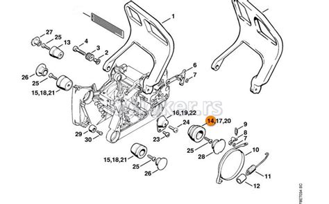 Amortizer 064 066 MS 640 650 660 TS 800 STIHL MS JOKER