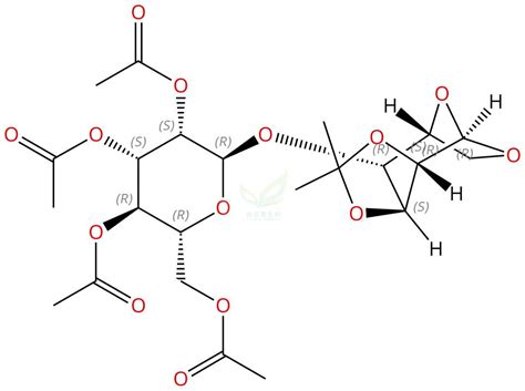 1 6 脱水 2 3 O 1 异亚丙基 4 O 2 3 4 6 四 O 乙酰基 α D 甘露糖基 β D 吡喃甘露糖 1 6 Anhydro