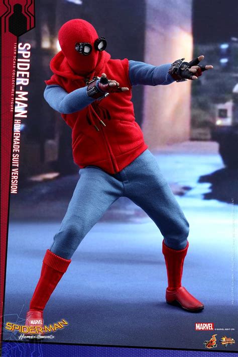Hot Toys Mms Ver Spider Man Homecoming Homemade Suit Version