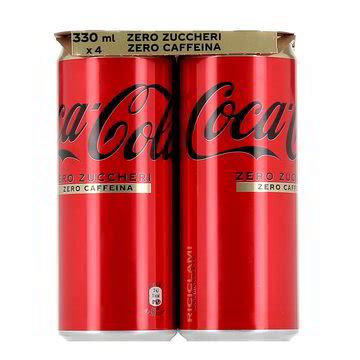 Zero Zuccheri Zero Caffeina Lattina Coca Cola X Cl In Dettaglio