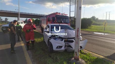 Dos Personas Heridas En Despiste De Auto En La Autov A