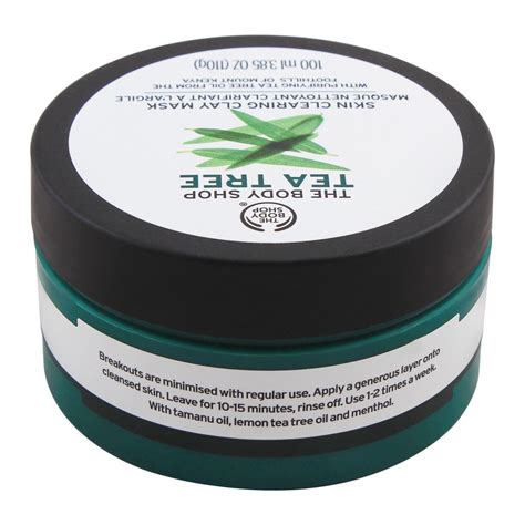 Buy The Body Shop Tea Tree Skin Clearing Clay Mask 100ml Online At