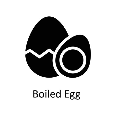 Boiled Egg Vector Solid Icons Simple Stock Illustration Stock 21960670 Vector Art At Vecteezy