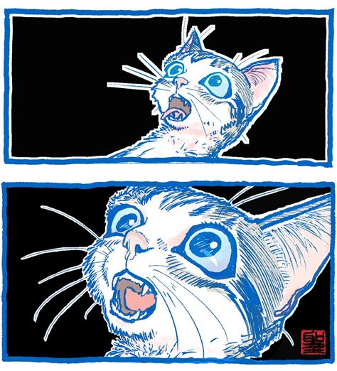 「おはっ こんばんっちわっっ 」 Catcuts ︎日々猫絵描く漫画編集者の漫画