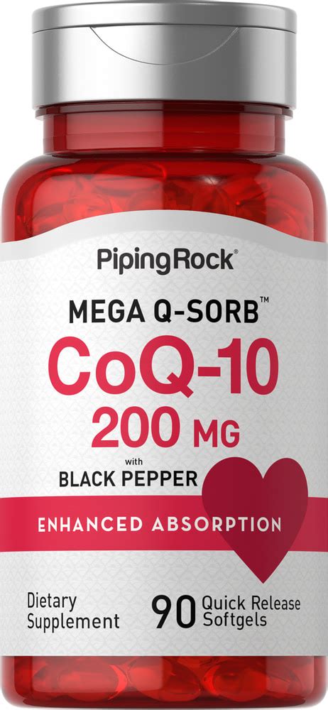 CoQ10 | Buy CoQ10 Supplement | Buy Coenzyme Q10 | PipingRock Health ...