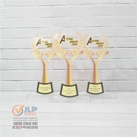 Jual Plakat Piala Trophy Piagam Medali Tropi Plakat Akrilik Ukuran X