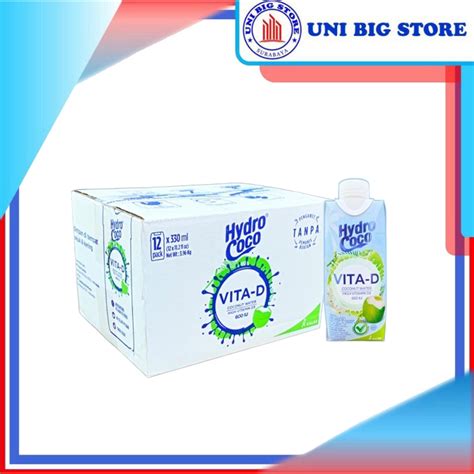 Jual Hydro Coco Air Kelapa Vita D Ml X Pcs Dus Shopee Indonesia