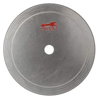 10 Inch Diamond Lapidary Saw Blade Ultra Thin Rim 0 55mm Cutting Disc