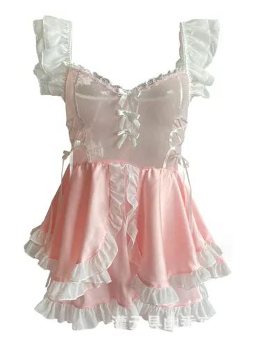 Lingerie Divertida Uniforme De Empregada Sexy E Fofo Parcelamento