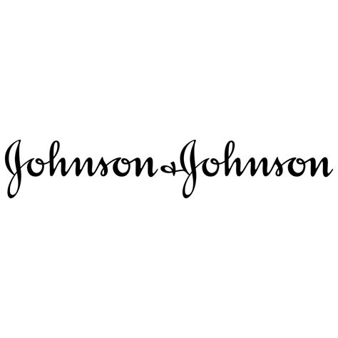 Johnson & Johnson Logo Black and White – Brands Logos