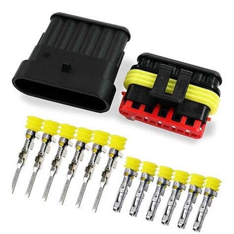 Разъем AMP Superseal 1.5 6 pin - 6-ти контактный разъем