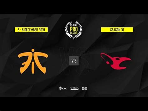 Fnatic Vs Mousesports ESL Pro League S10 Finals Map1 De Inferno