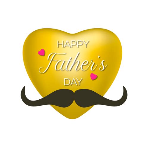 Free Modern Happy Fathers Day Attractive Design 20523370 Png With