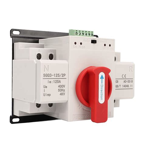 Generator Transfer Switch Dual Power Changeover Switch Industrial Power