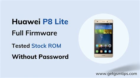 Huawei P Lite Ale L Firmware Flash File Stock Rom