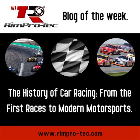 The History of Car Racing: From the First Races to Modern Motorsports ...