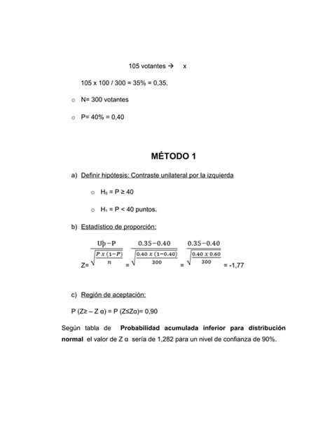 Ejercicios Contraste De Hipótesis Resueltos Pdf