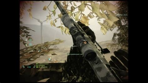 Gameplay Battlefield Bad Company Heavy Metal M Sniper Rifle Gol