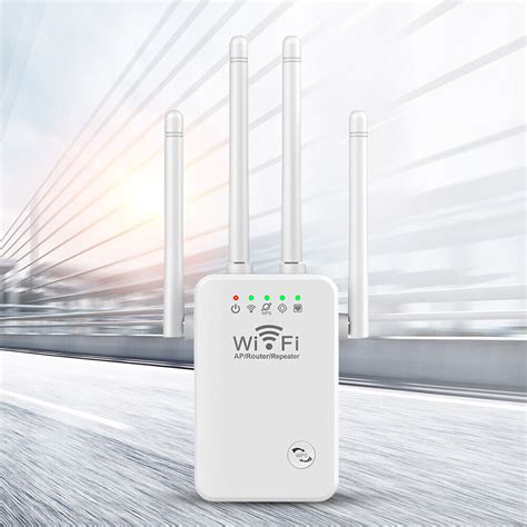 Wifi Extender Booster Ghz Mbps Easy Setup Antenna Long Range