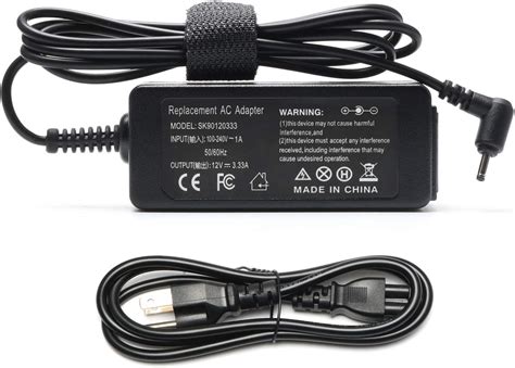 Amazon Tinkon W Ac Laptop Adapter Charger Power For Samsung