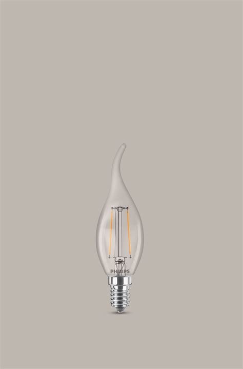 Ampoule Led à Filament Flamme Coup De Vent E14 470lm 40w Blanc Chaud