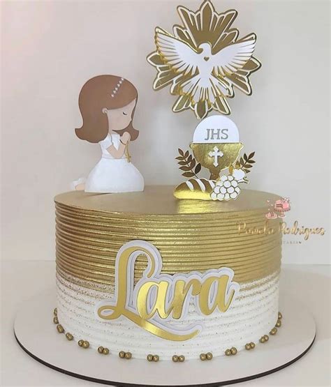 Bolo Primeira Comunhão Menina