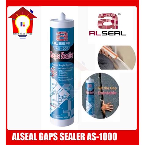 Better Home Living Alseal Gaps Sealer Painter Chalk As W