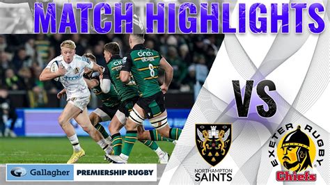 Match Highlights Northampton Saints V Exeter Chiefs Youtube