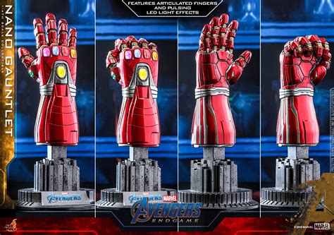Hot Toys ACS Avengers Endgame Nano Gauntlet Hot Toys Complete