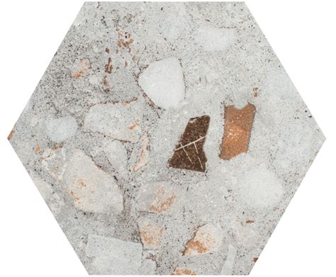 Cemrock 85x10 Hex Multicolor Matte Porcelain Tile Tile Market Of