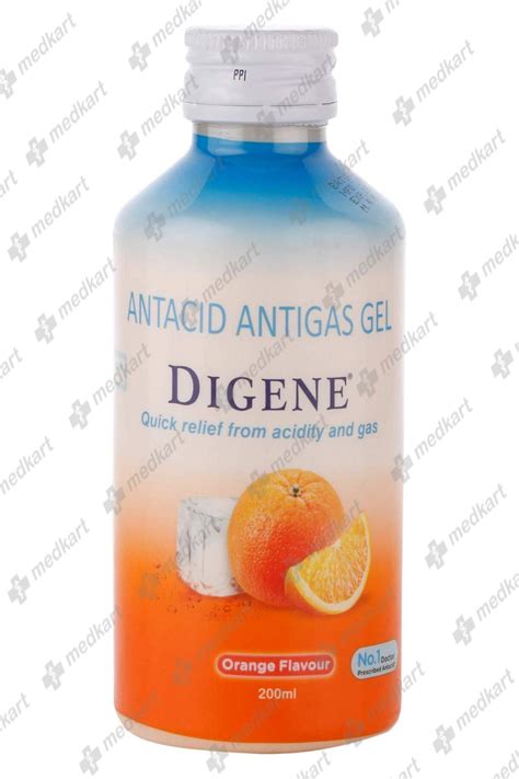 Digene Syrup Orange Ml Price Composition Generic Alternatives