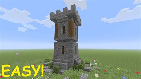 Minecraft Medieval Castle Tower