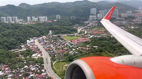 Firefly Boeing 737 800 Take Off From Penang To Kuching Inaugural