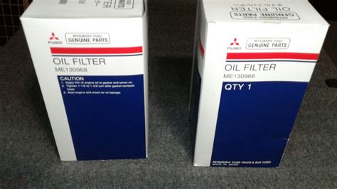 Mitsubishi Me Cross Reference Oil Filters Oilfilter