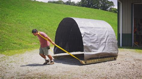 How To Build A Portable Livestock Shelter Homesteady