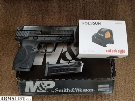 Armslist For Sale Trade Nib Smith And Wesson Mandp Optics Ready 9mm For Hellcat With Safety