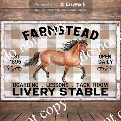 Farmstead Sign - Etsy