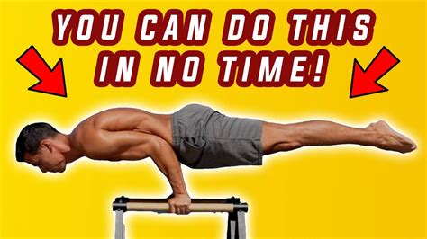 Planche Journey Starts Here Master The Elbow Lever Like A Pro Youtube