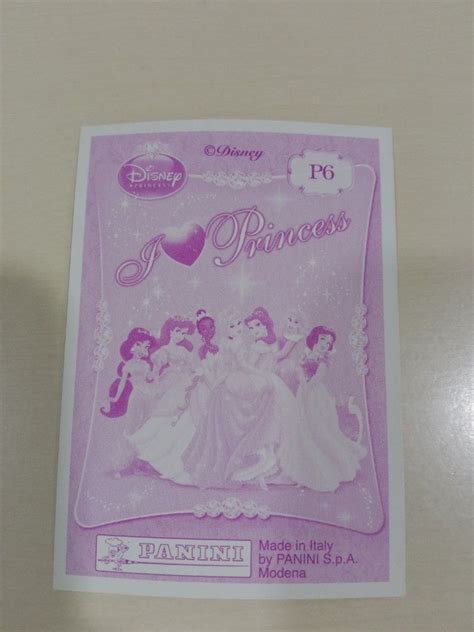 Disney Princess Panini Stickers Stickers Hobbies Toys