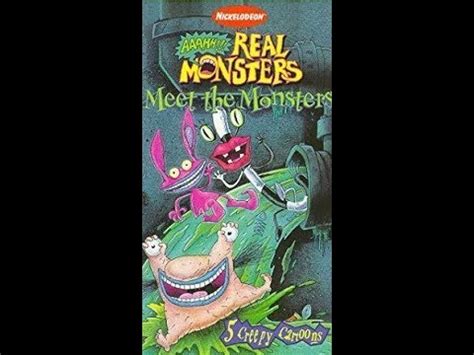 Opening And Closing To Aaahh Real Monsters Meet The Monsters Vhs