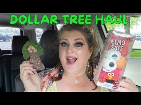 Giant Dollar Tree Haul Wishlist Elmo May Youtube