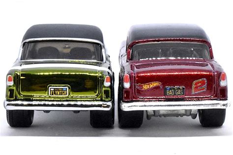 CHEVY BEL AIR GASSERの新旧金型モデル比較RLC版The Flying Tigersベルエアのレビュー FPN Hot Wheels 情報まとめ