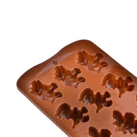 Lariy Dinosaur Shaped Silicone Chocolate Cake Biscuit Baking Mold Tray