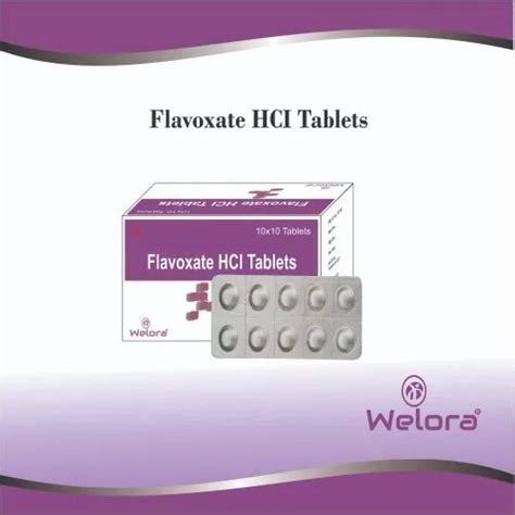 Flavoxate HCL Tablets Packaging Type Box At Rs 15 Stripe In