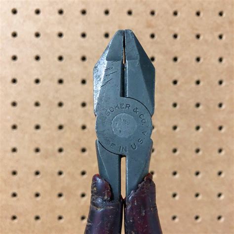 Vintage Boker Co Lineman Pliers Vintage Tools Lineman Pliers