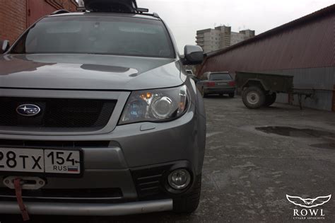 Subaru Forester SH | Биксеноновые линзы HELLA, Бронирование фар ...
